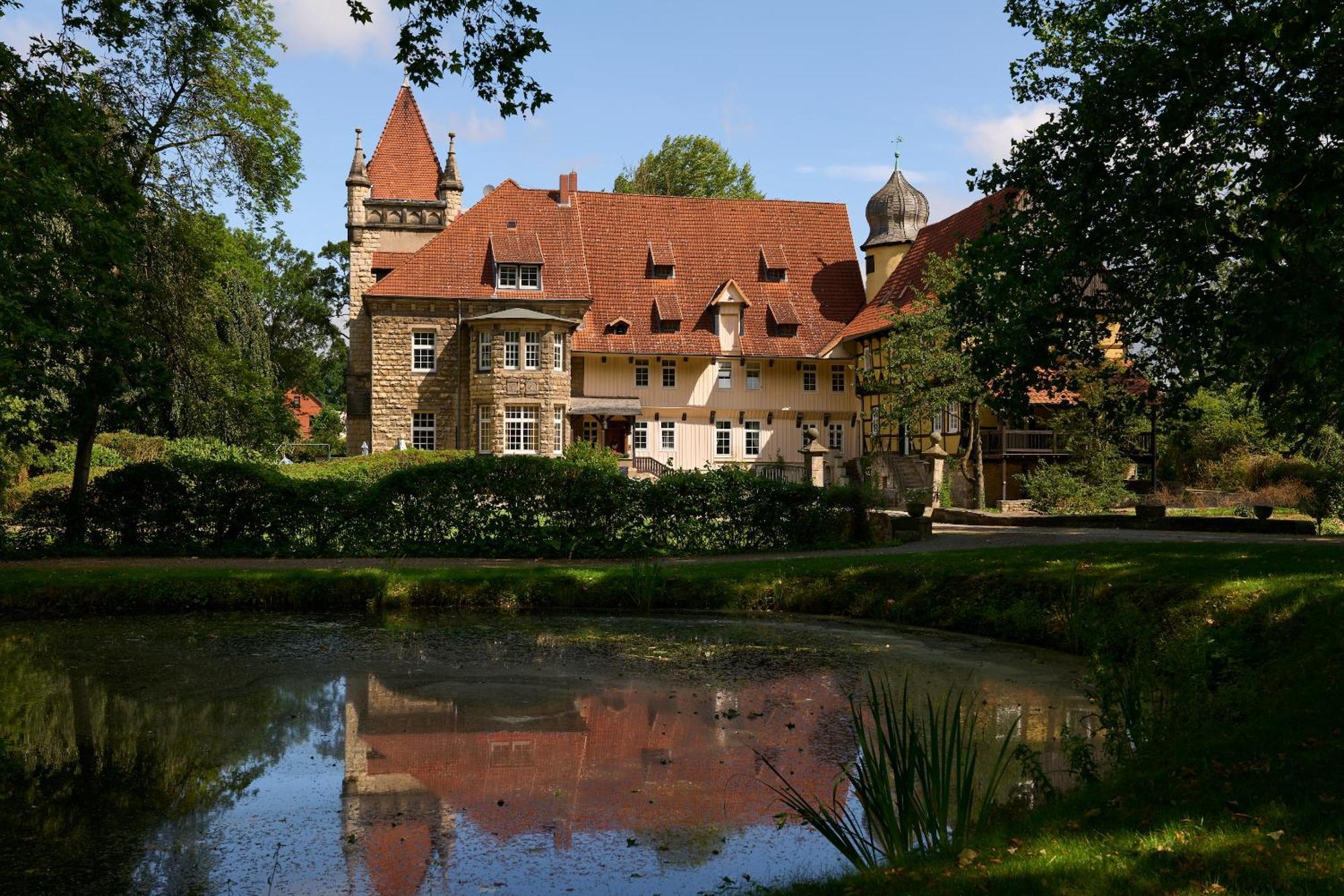 Отель Schloss Roessing - Messezimmer In Historischem Ambiente Нордштеммен Экстерьер фото